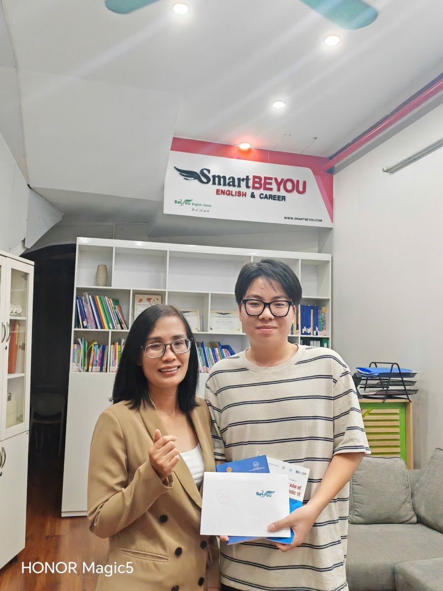 Phương Nam là một minh chứng cho việc học ONLINE hiệu quả tại BEYOU! 📚