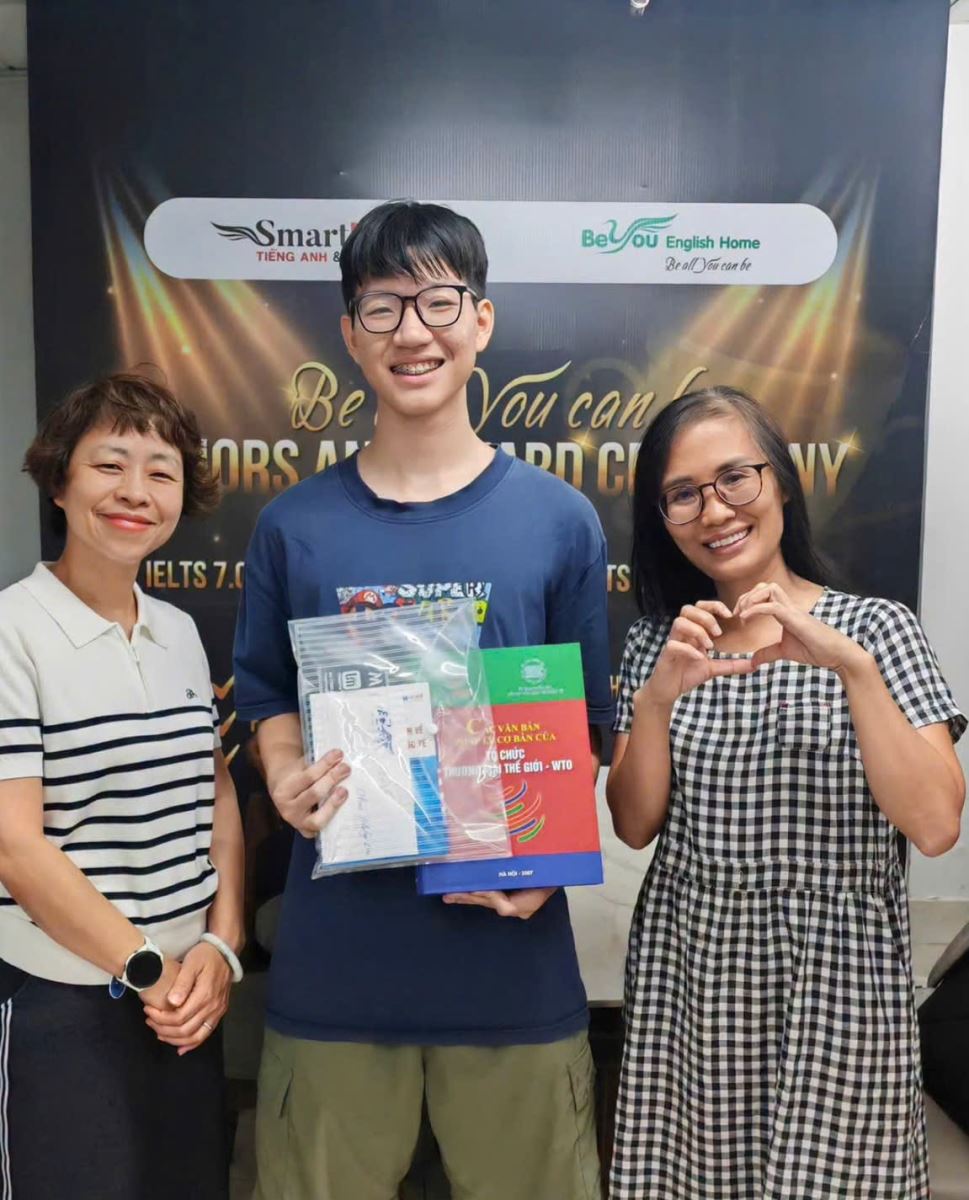  VINH DANH HỌC SINH TRỊNH HOÀNG NGUYÊN – IELTS 7.5 